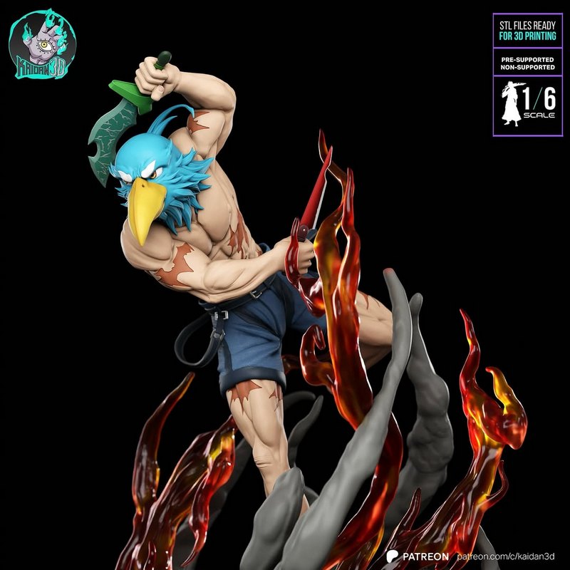 Kaidan太阳之刻 3D打印模型|Kaidan – Sunraku – 3D Print Model