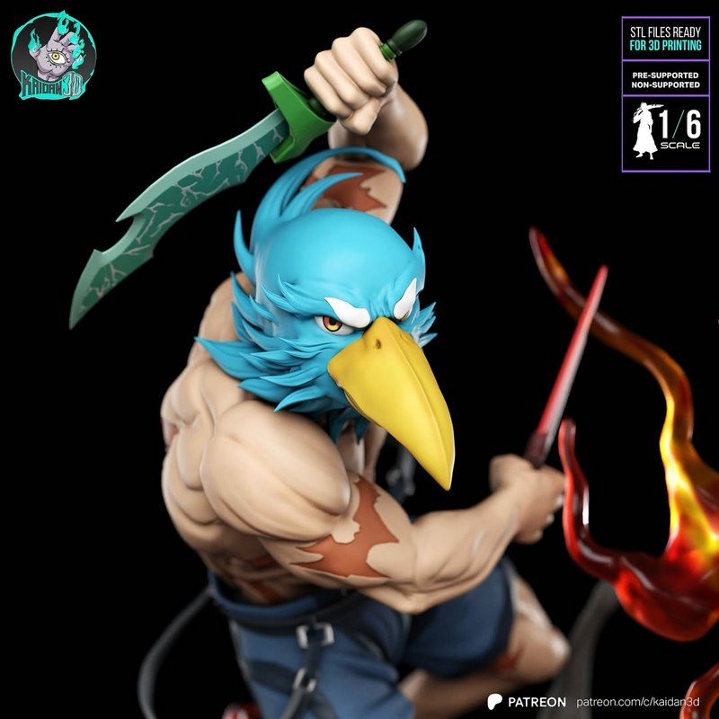 Kaidan太阳之刻 3D打印模型|Kaidan – Sunraku – 3D Print Model