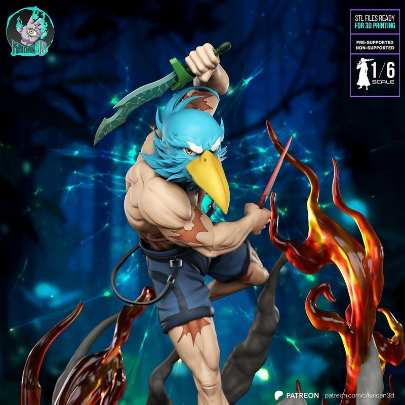 Kaidan太阳之刻 3D打印模型|Kaidan – Sunraku – 3D Print Model