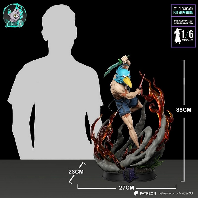 Kaidan太阳之刻 3D打印模型|Kaidan – Sunraku – 3D Print Model