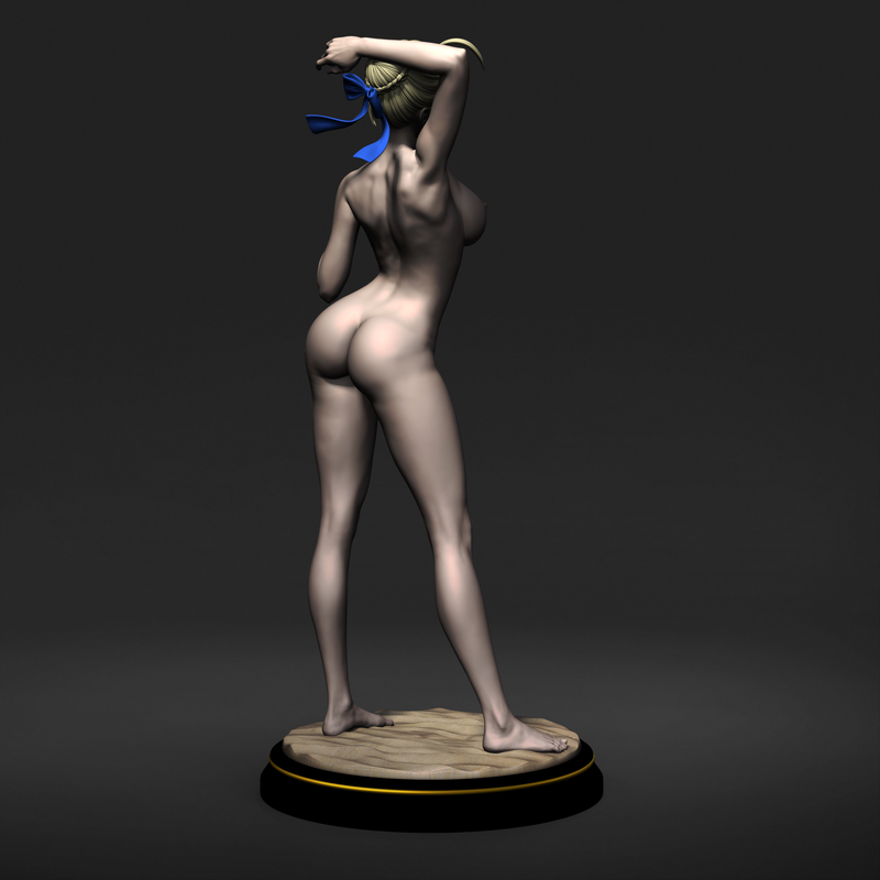 Fate 正义之剑 3D打印模型|Fate Artoria Pendragon (Saber) NSFW – 3D Print Model