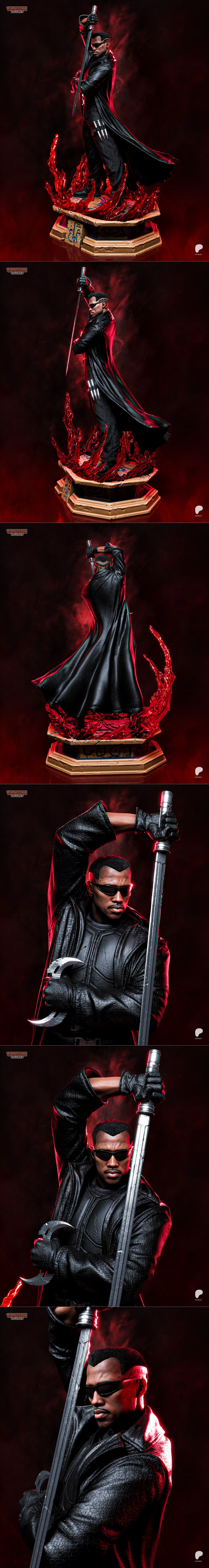 刀锋狐妖3D打印模型|Tanuki Figures – Blade – 3D Print Model STL