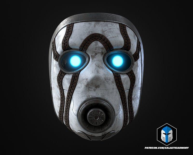 边境之地2 心理面具 3D打印模型|Borderlands 2 Psycho Mask – 3D Print Model STL