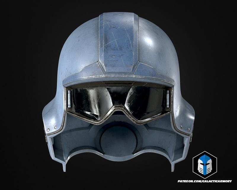 地狱契约2 海上突击兵头盔 3D打印模型|Helldivers 2 – SEAF Trooper Helmet – 3D Print Model STL