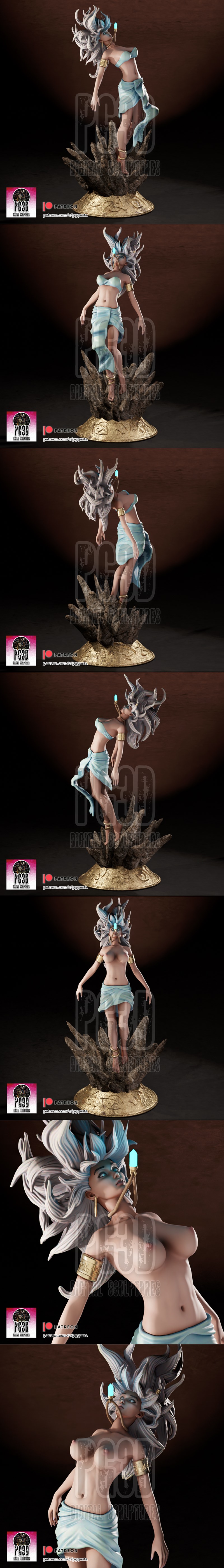 PgGasta创作的《亚特兰蒂斯》3D打印模型|PgGasta – Kida – Atlantis – 3D Print Model STL