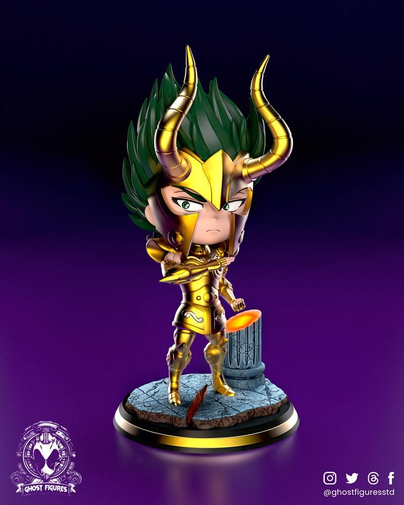 幽灵身影——舒拉萌系——3D打印模型|Ghost Figures – Shura Chibi – 3D Print Model STL