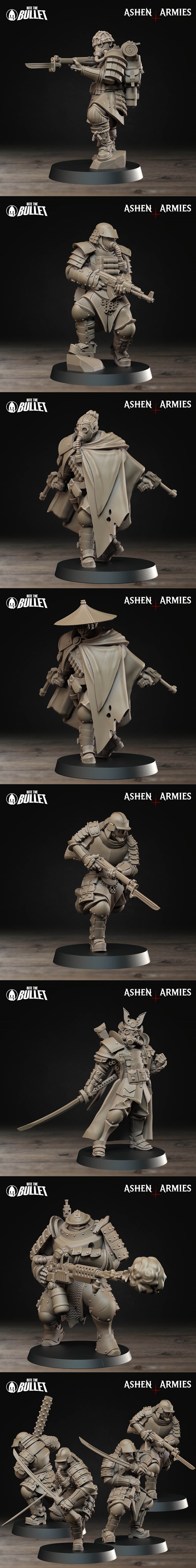 咬子弹——圣幕王朝 3D打印模型|Bite the Bullet – Bullet Crusade – Holy Shogunate September 2025 – 3D Print Model STL