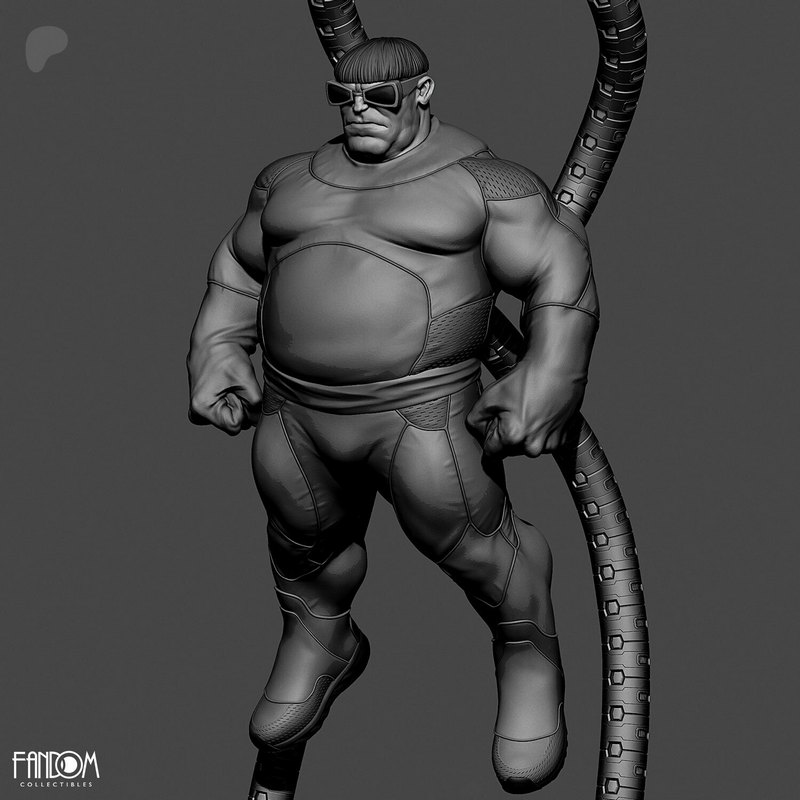 多维度打印模型：蜘蛛侠-八爪博士|Dr Octopus – 3D Print Model