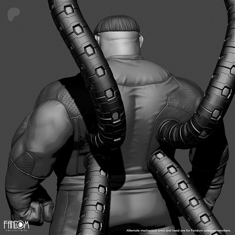 多维度打印模型：蜘蛛侠-八爪博士|Dr Octopus – 3D Print Model