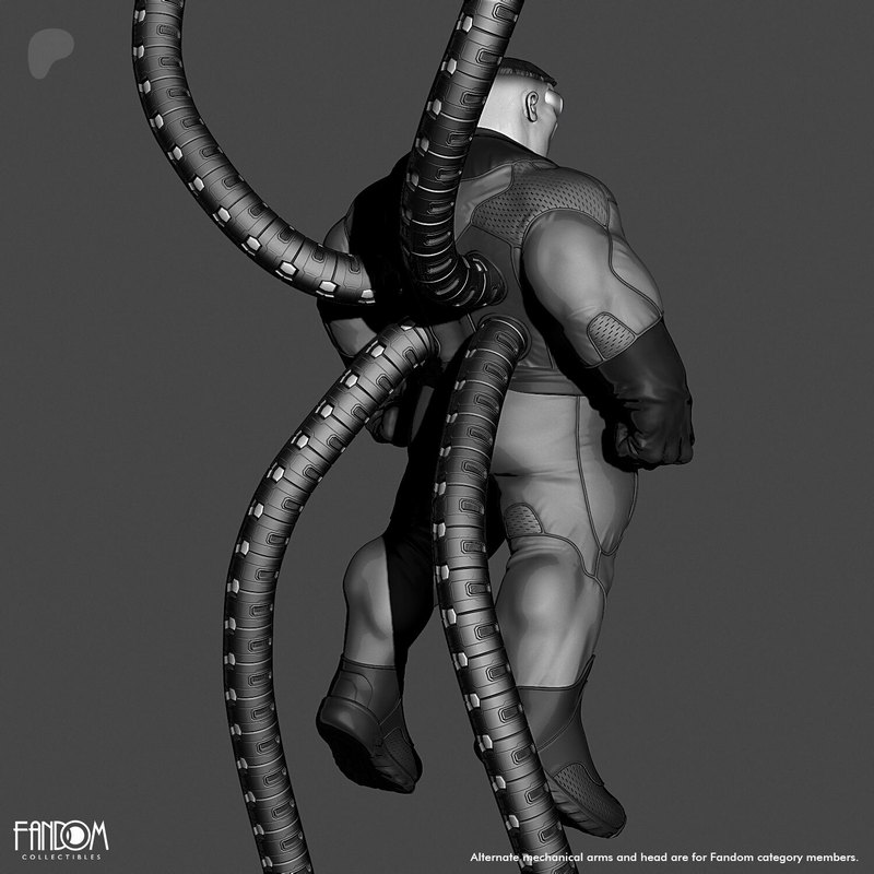 多维度打印模型：蜘蛛侠-八爪博士|Dr Octopus – 3D Print Model