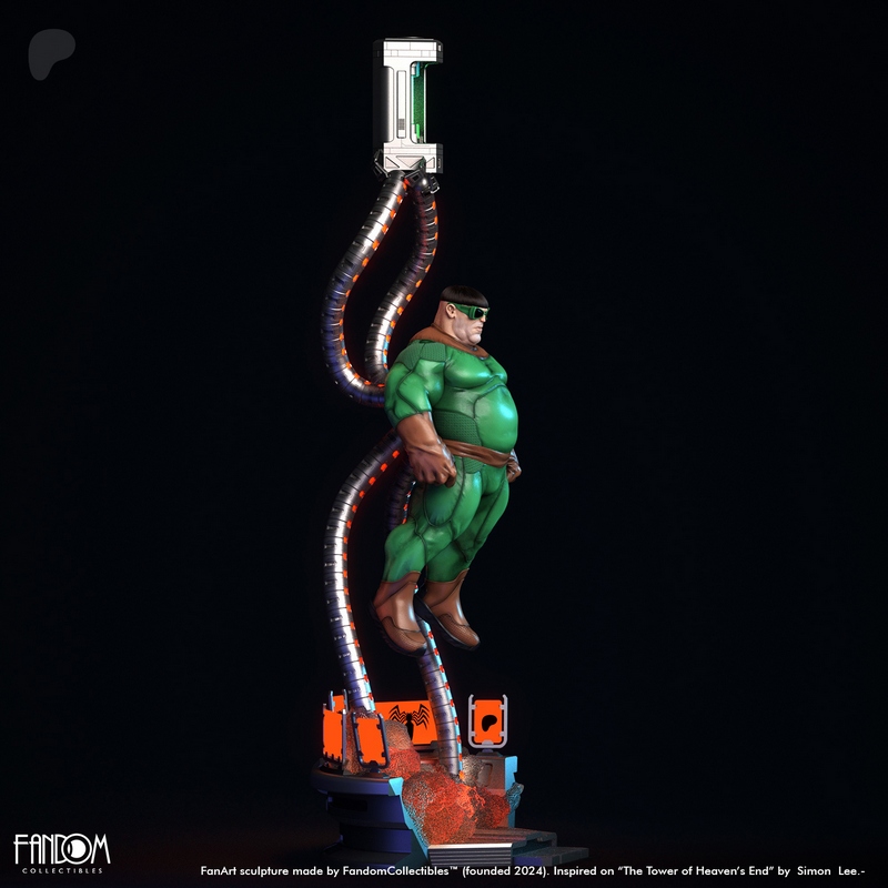 多维度打印模型：蜘蛛侠-八爪博士|Dr Octopus – 3D Print Model