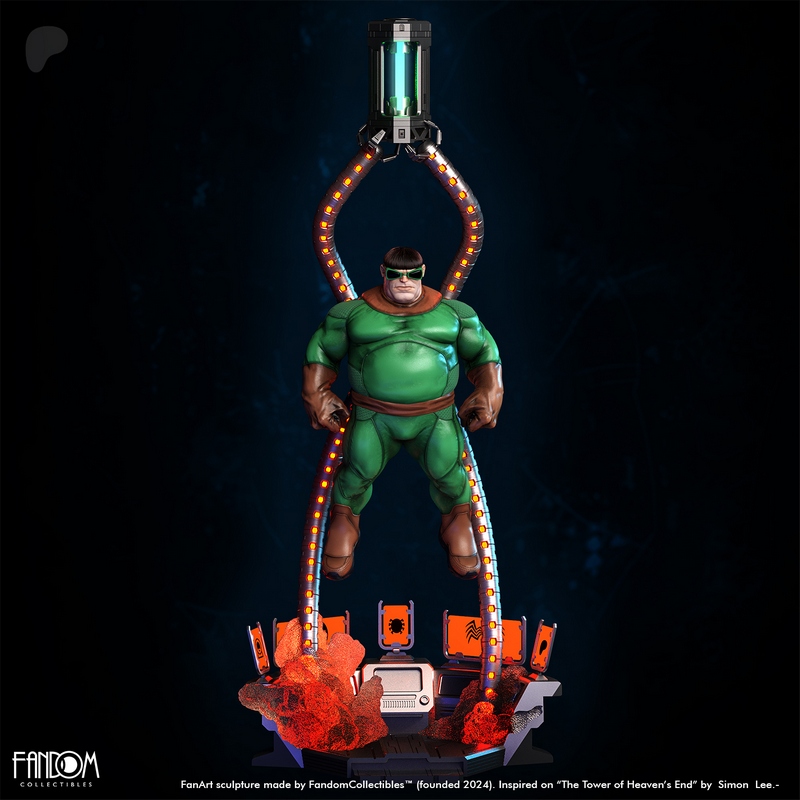 多维度打印模型：蜘蛛侠-八爪博士|Dr Octopus – 3D Print Model