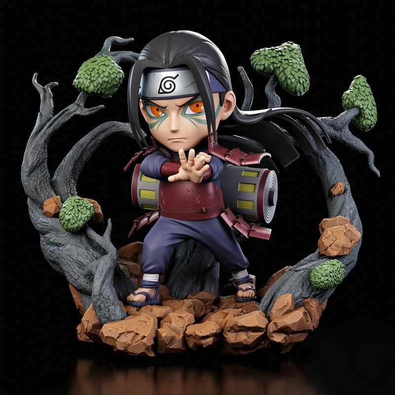 小智版宇智波斑 3D打印模型|Chibi Senju Hashirama – 3D Print Model