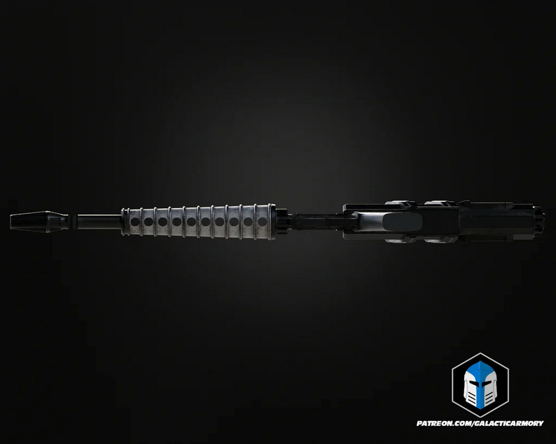 银河武器库——太空球战兵步枪 3D打印模型|Galactic Armory – Spaceballs Trooper Rifle – 3D Print Model