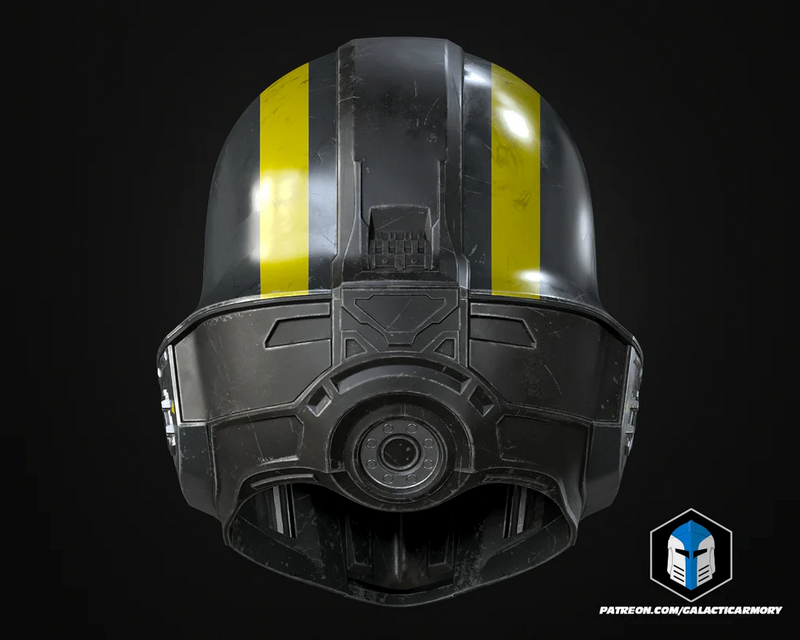 地狱之刃2 B-01战术头盔 3D打印模型|Galactic Armory – Helldivers 2 B-01 Tactical Helmet – 3D Print Model