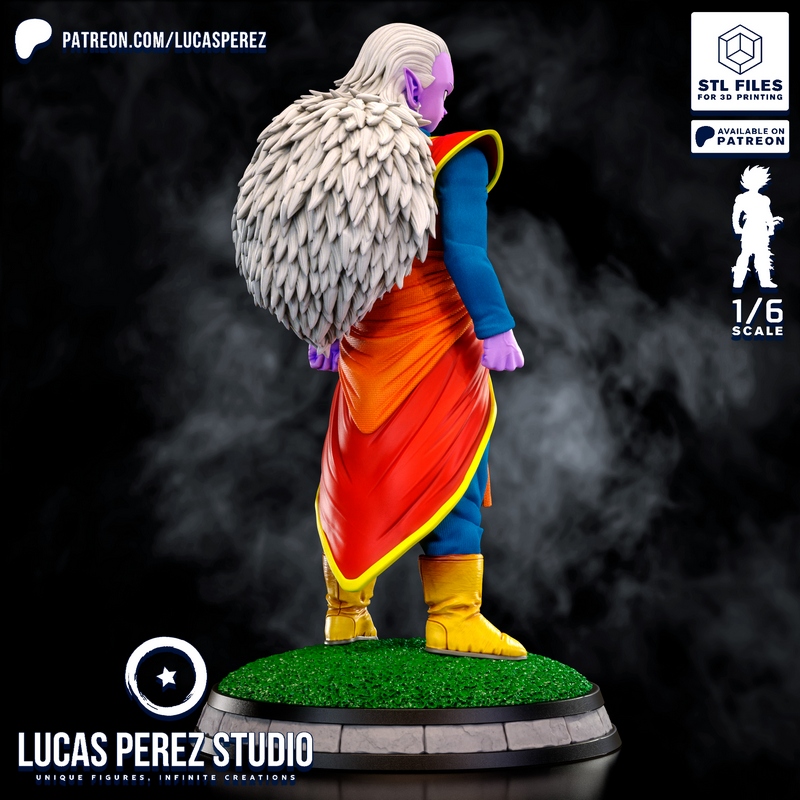 Lucas Perez Studio - Kibito Shin - 3D打印模型|Lucas Perez Studio – Kibito Shin – 3D Print Model