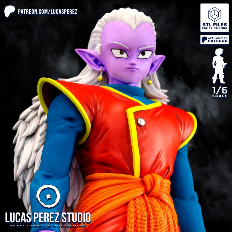 Lucas Perez Studio - Kibito Shin - 3D打印模型|Lucas Perez Studio – Kibito Shin – 3D Print Model