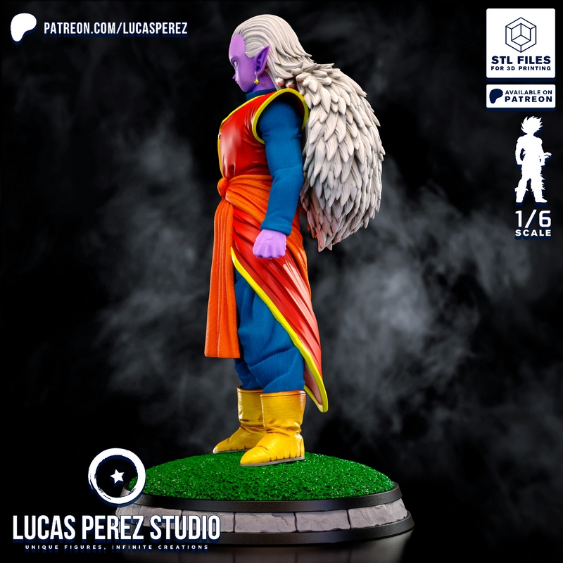 Lucas Perez Studio - Kibito Shin - 3D打印模型|Lucas Perez Studio – Kibito Shin – 3D Print Model