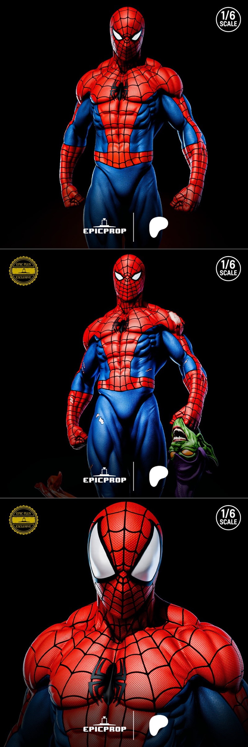蜘蛛侠标准模型3D打印文件|Epic Prop – Spiderman Standar – 3D Print Model STL