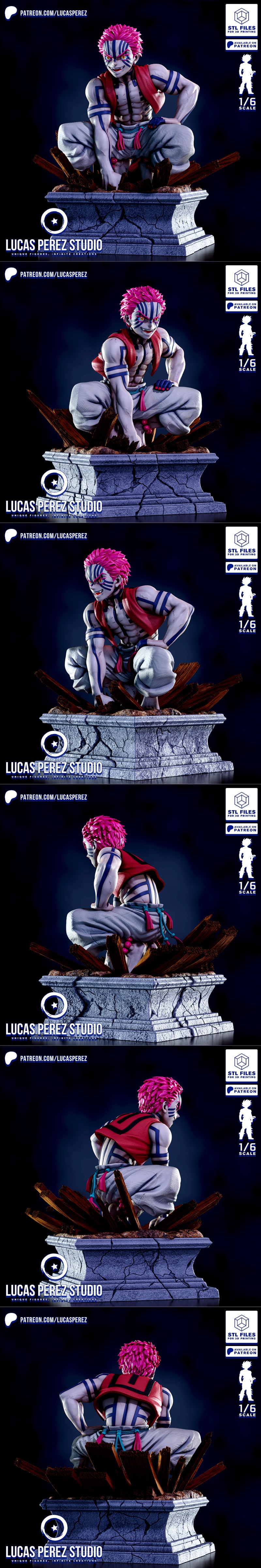 卢卡斯·佩雷斯 3D打印模型|Lucas Perez – Akaza – 3D Print Model STL