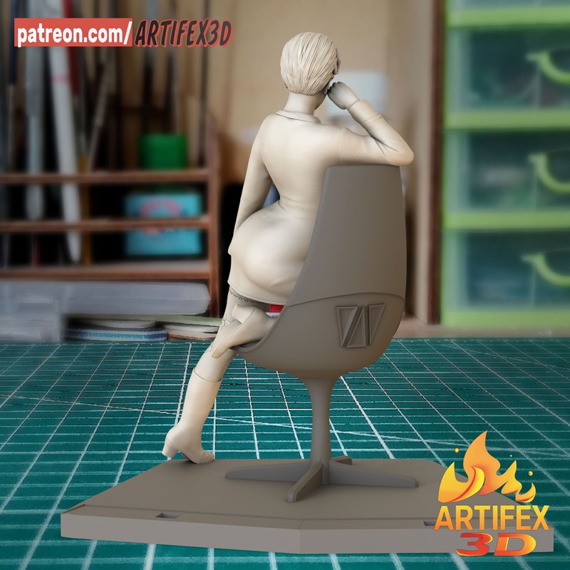 Artifex3D - 星舰进取号 - 奥布里娅模型|Artifex3D – Uhura Star Trek The Original Series – 3D Print Model