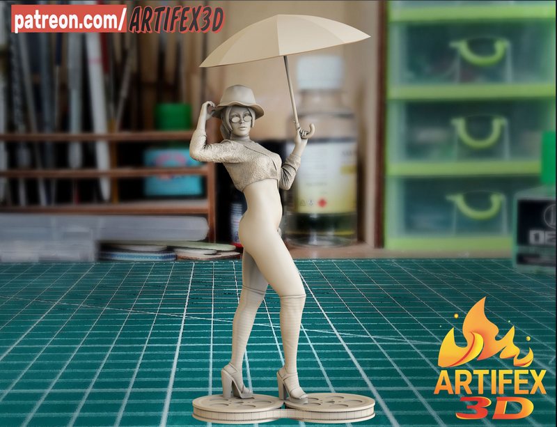 Artifex3D - 三维打印模型：Giovanni Tinto 铜管乐器角色设计|Artifex3D – Tra(sgre)dire Giovanni Tinto Brass NSFW – 3D Print Model