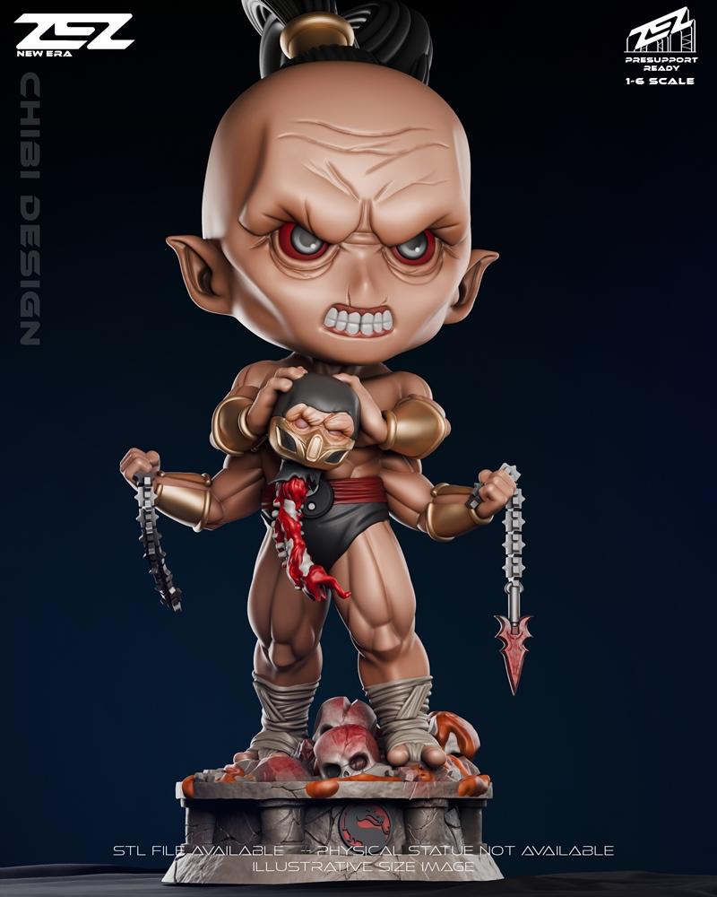 ZEZ工作室 Goro可萌版 3D打印模型|ZEZ Studio – Goro Chibi – 3D Print Model STL