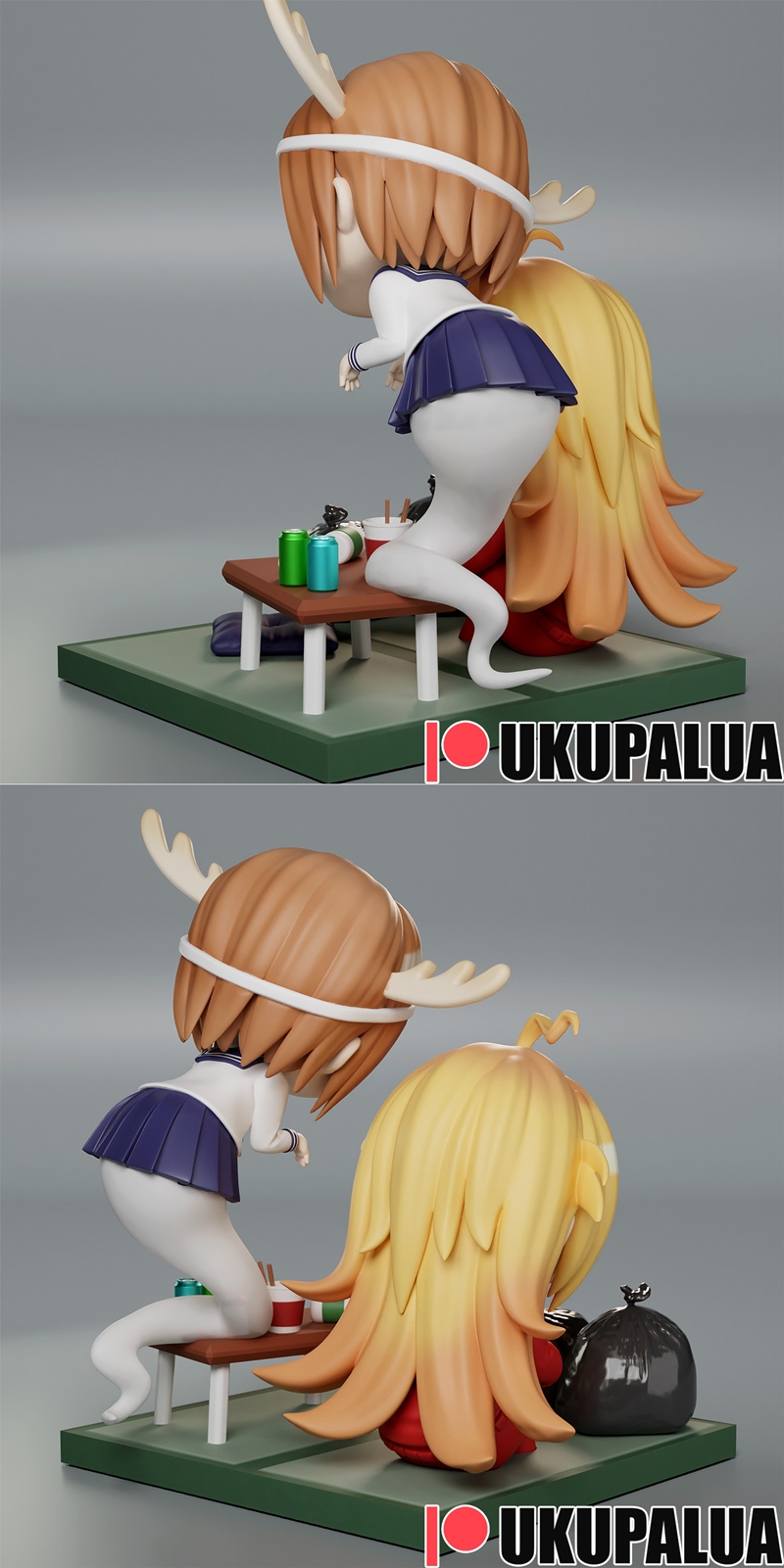 Ukupalua Shikanoko 3D打印模型|Ukupalua – Shikanoko – Ghost – 3D Print Model STL