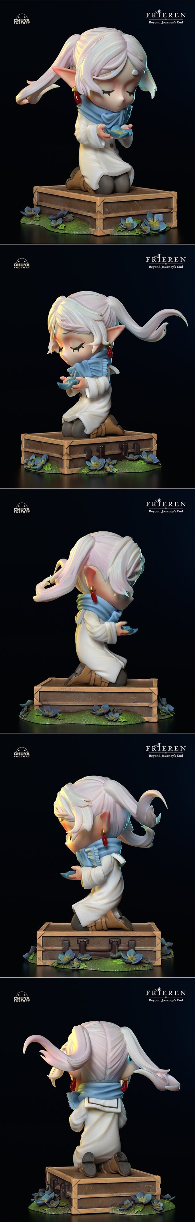 楚亚工厂 - 佛瑞恩萌系 - 3D打印模型|Chuya Factory – Frieren Chibi – 3D Print Model STL