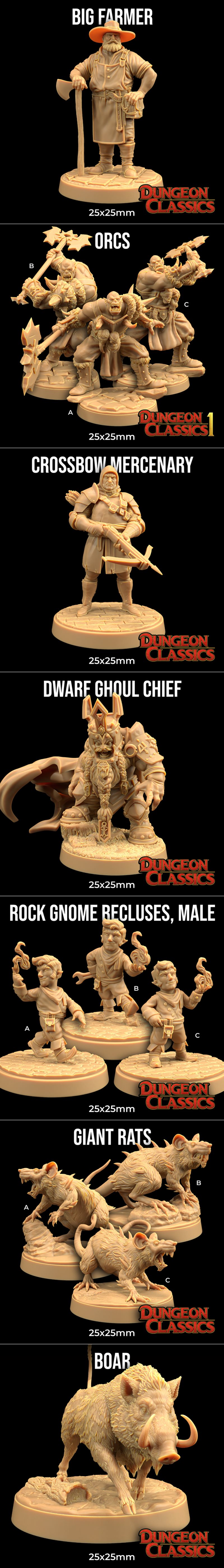 冰火峰龙 3D打印模型|Dungeon Classics – Dragon of Icefire Peak – 3D Print Model STL