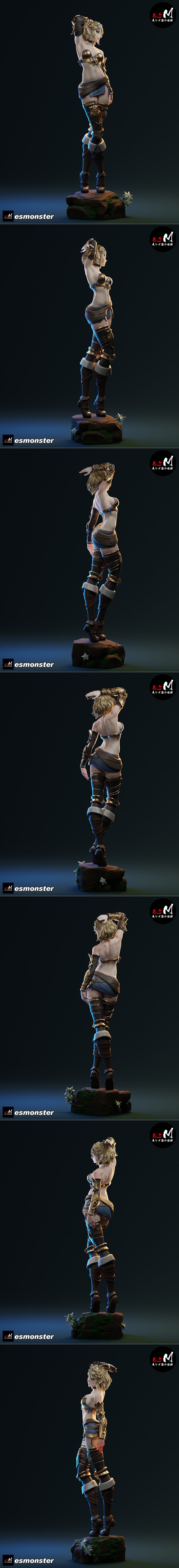 塞尔达传说 3D打印模型|E.S Monster – Zelda – 3D Print Model STL