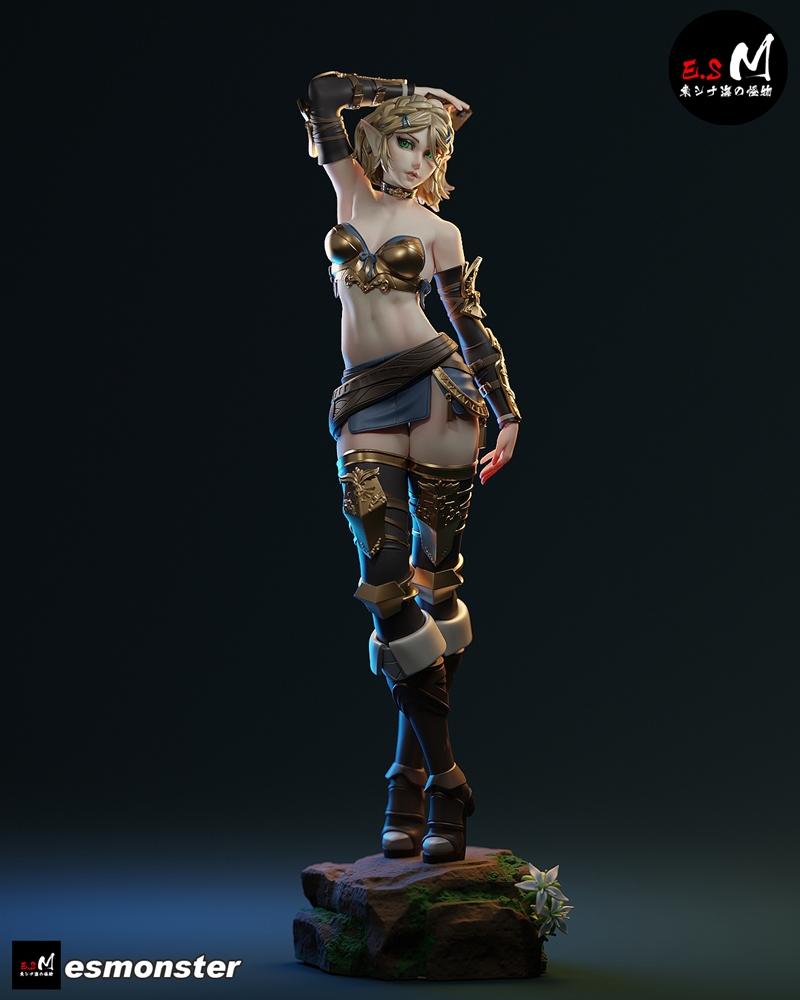 塞尔达传说 3D打印模型|E.S Monster – Zelda – 3D Print Model STL