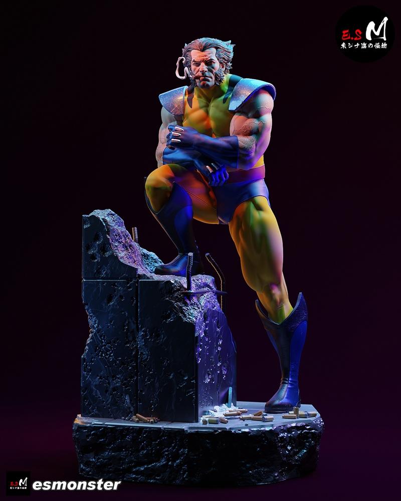 E.S怪物 - 狼蛛 - 3D打印模型|E.S Monster – Wolverine – 3D Print Model STL