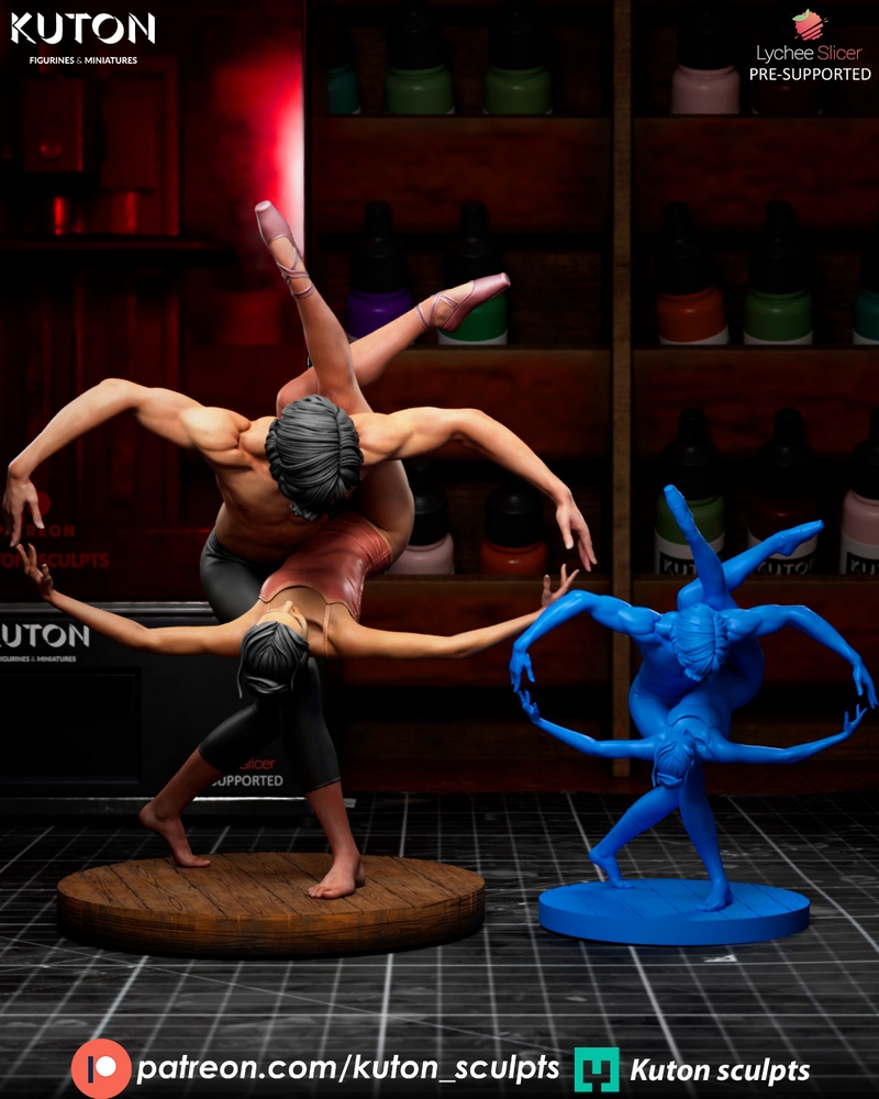 Kuton - 身体构成 - 3D打印模型|Kuton – Body Composition – 3D Print Model