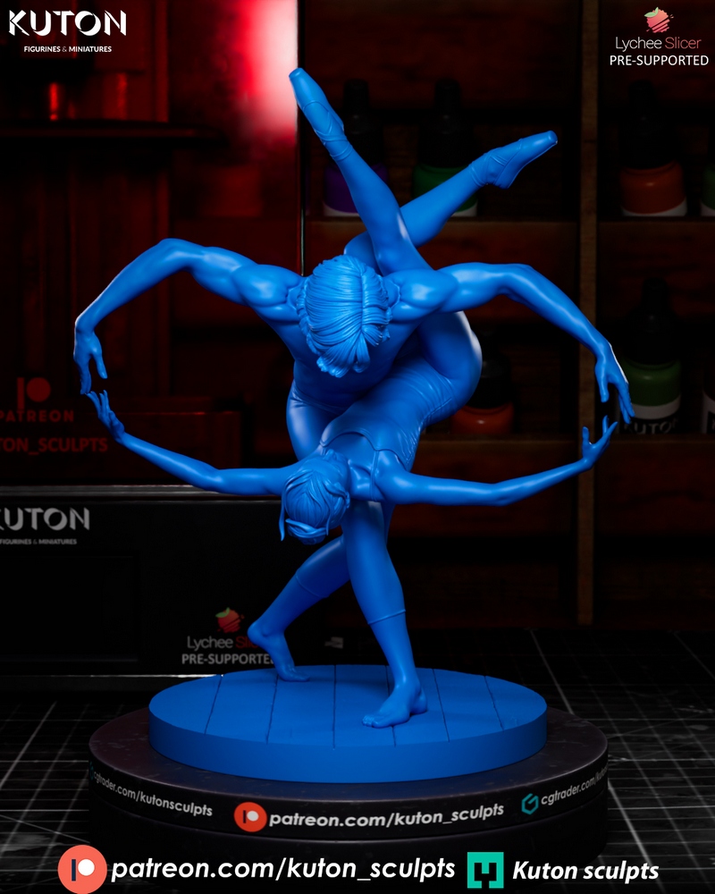 Kuton - 身体构成 - 3D打印模型|Kuton – Body Composition – 3D Print Model