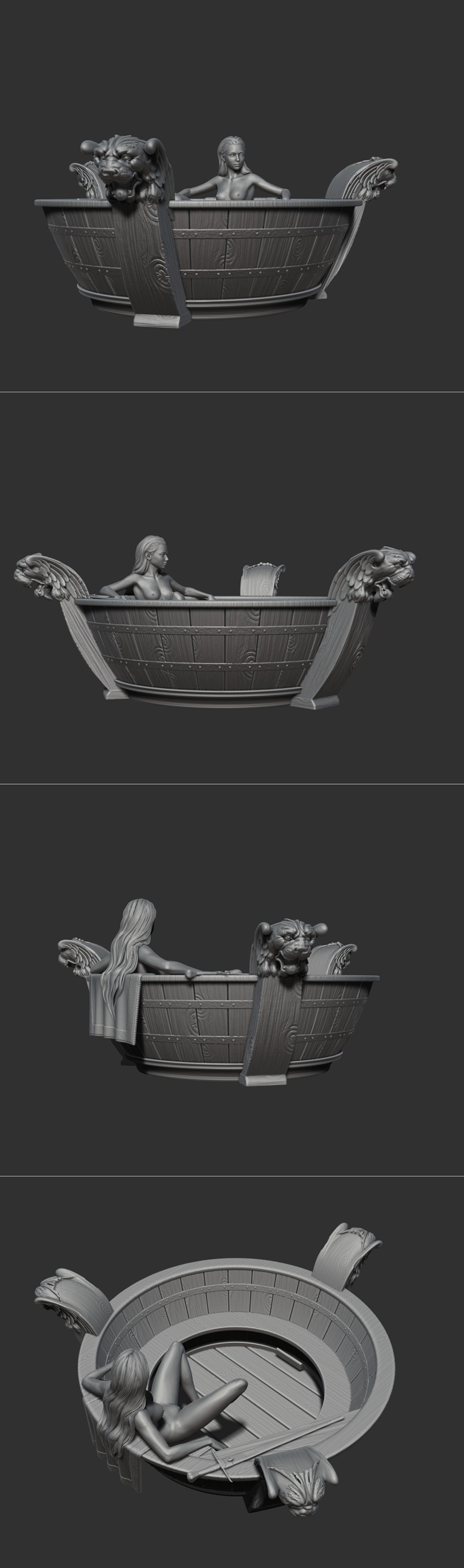 3D打印甜点碗模型|Dessert bowl – 3D Print Model STL