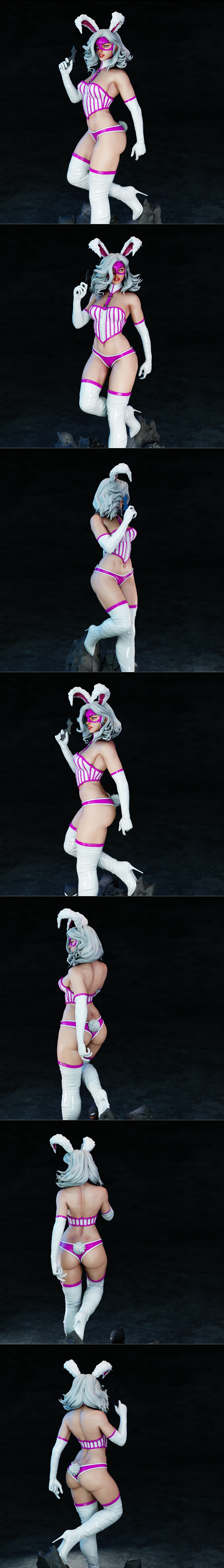 BrunoArt3D - Jaina Hudson 3D打印模型|BrunoArt3D – Jaina Hudson – 3D Print Model STL