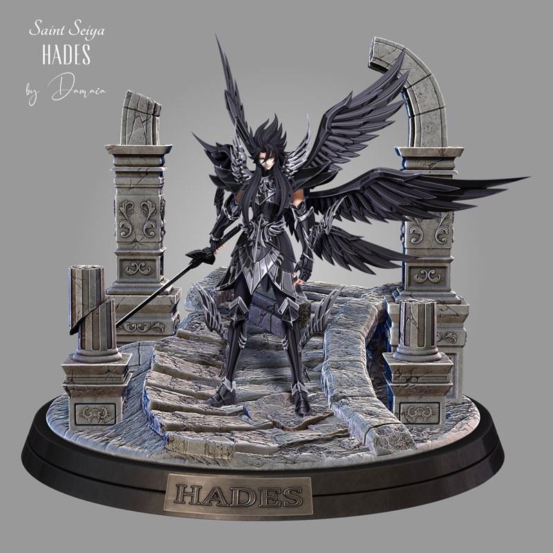 圣斗士星矢 - 黑暗之神 - 3D打印模型|Saint Seiya – Hades – 3D Print Model STL