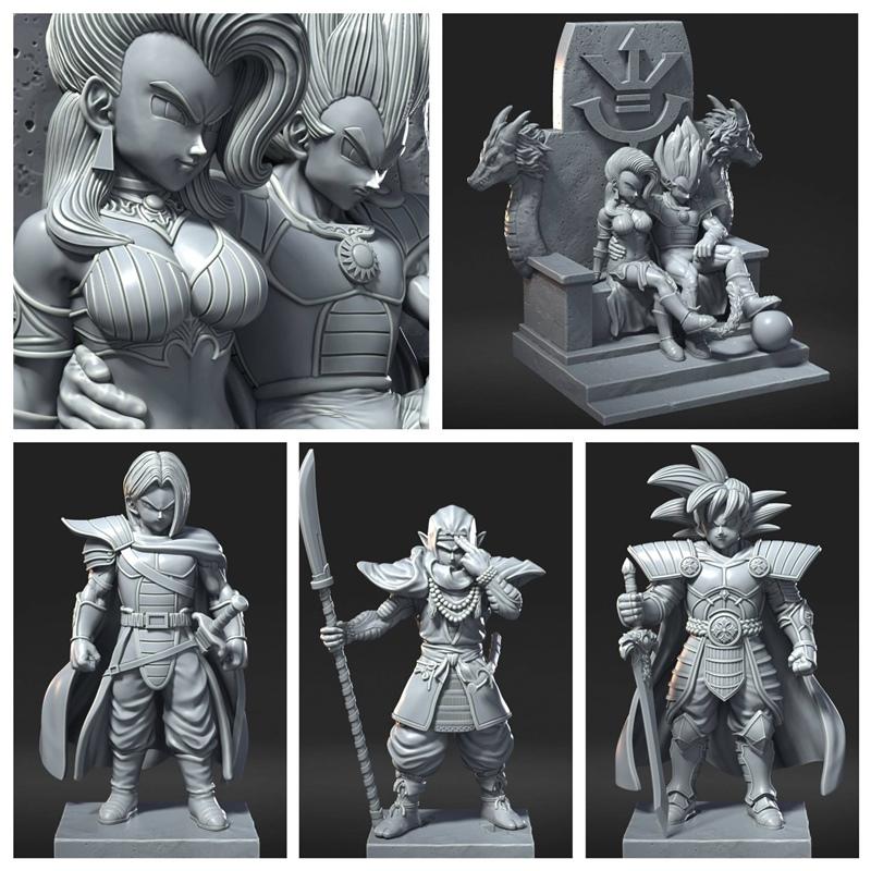龙珠十月2025款3D打印模型包|RN Estudio – Pack Dragon Ball October 2025 – 3D Print Model STL