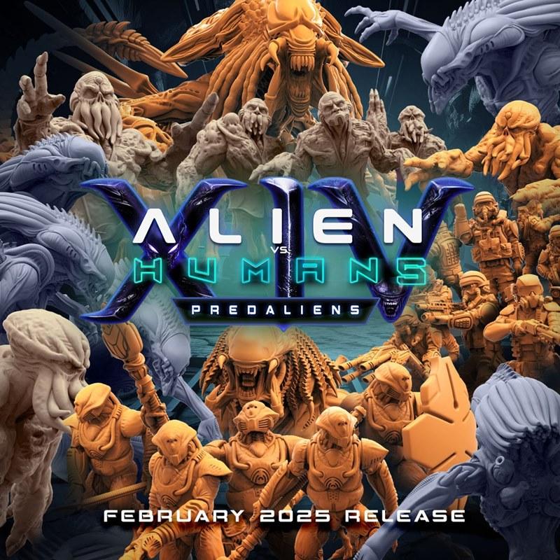 Papsikels迷你模型—科幻题材2025年2月作品3D打印模型|Papsikels Miniatures – SciFi February 2025 – 3D Print Model STL