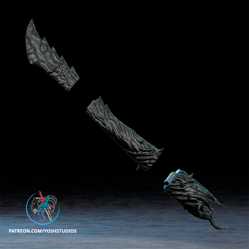 Yosh Studios - Venom全套装3D打印模型|Yosh Studios – Agent Venom Full Costume – 3D Print Model