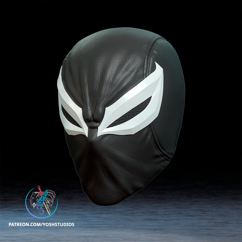Yosh Studios - Venom全套装3D打印模型|Yosh Studios – Agent Venom Full Costume – 3D Print Model