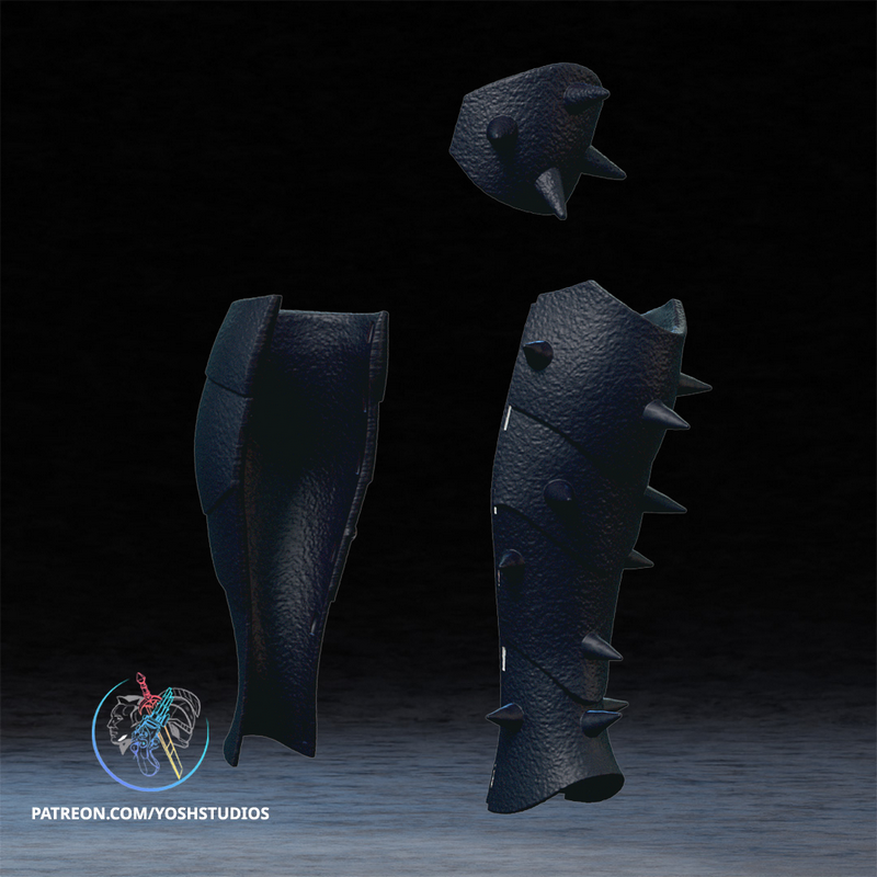 Yosh Studios - Venom全套装3D打印模型|Yosh Studios – Agent Venom Full Costume – 3D Print Model