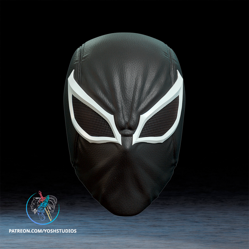 Yosh Studios - Venom全套装3D打印模型|Yosh Studios – Agent Venom Full Costume – 3D Print Model