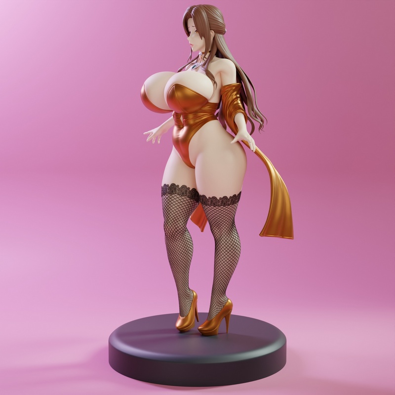 KITNO系列-02款3D打印模型|Milf 02 (KiTNo Serie) – 3D Print Model