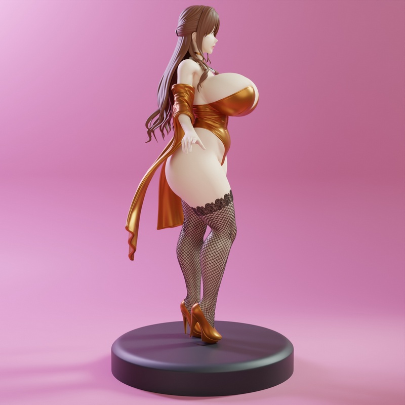 KITNO系列-02款3D打印模型|Milf 02 (KiTNo Serie) – 3D Print Model