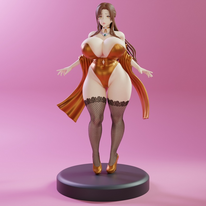 KITNO系列-02款3D打印模型|Milf 02 (KiTNo Serie) – 3D Print Model