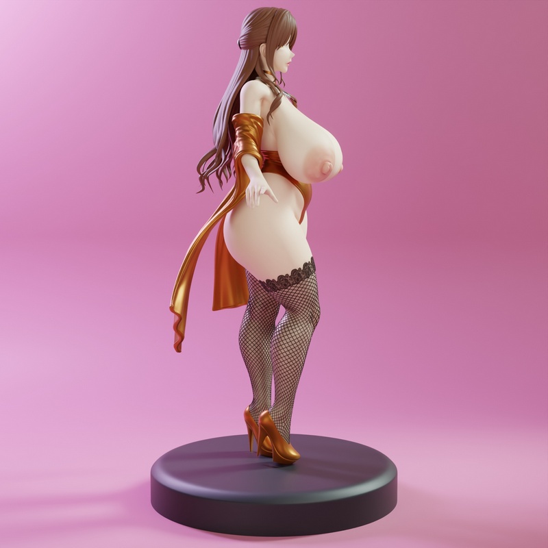 KITNO系列-02款3D打印模型|Milf 02 (KiTNo Serie) – 3D Print Model