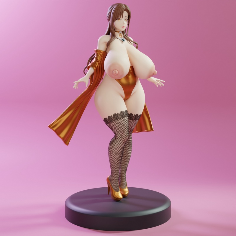 KITNO系列-02款3D打印模型|Milf 02 (KiTNo Serie) – 3D Print Model