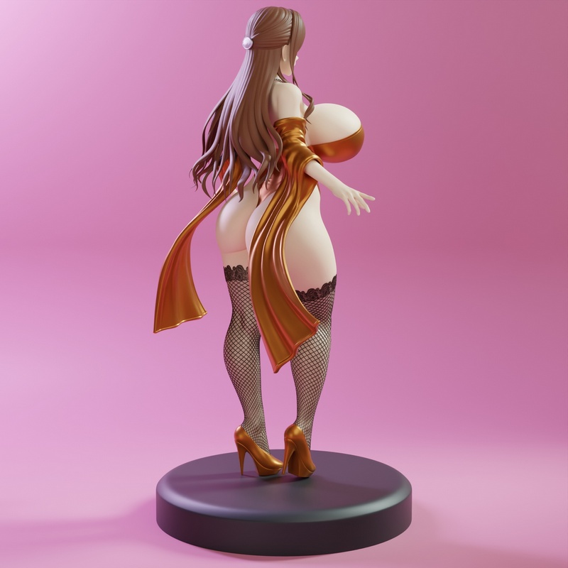 KITNO系列-02款3D打印模型|Milf 02 (KiTNo Serie) – 3D Print Model